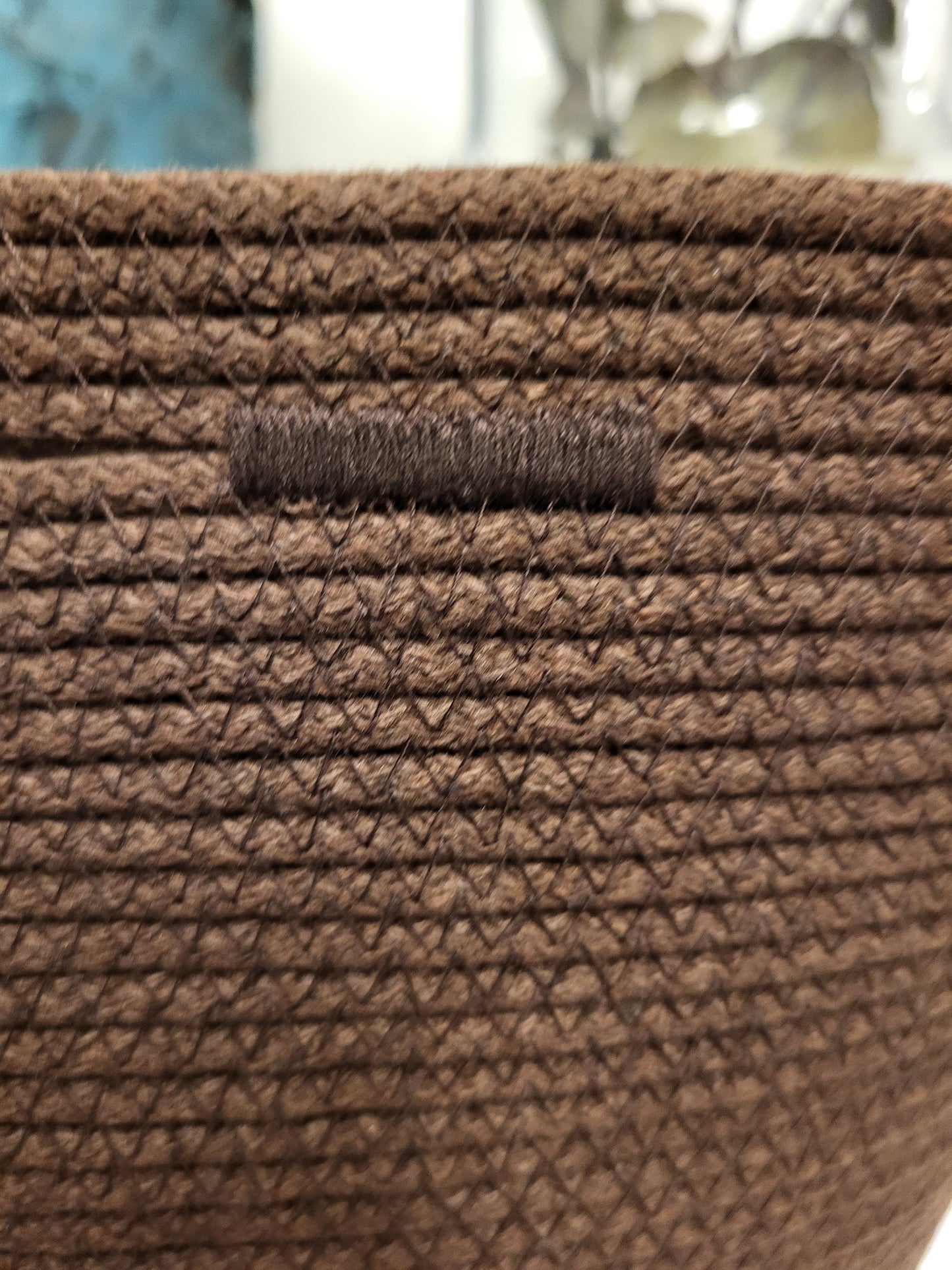 Handbag. Mörk choklad