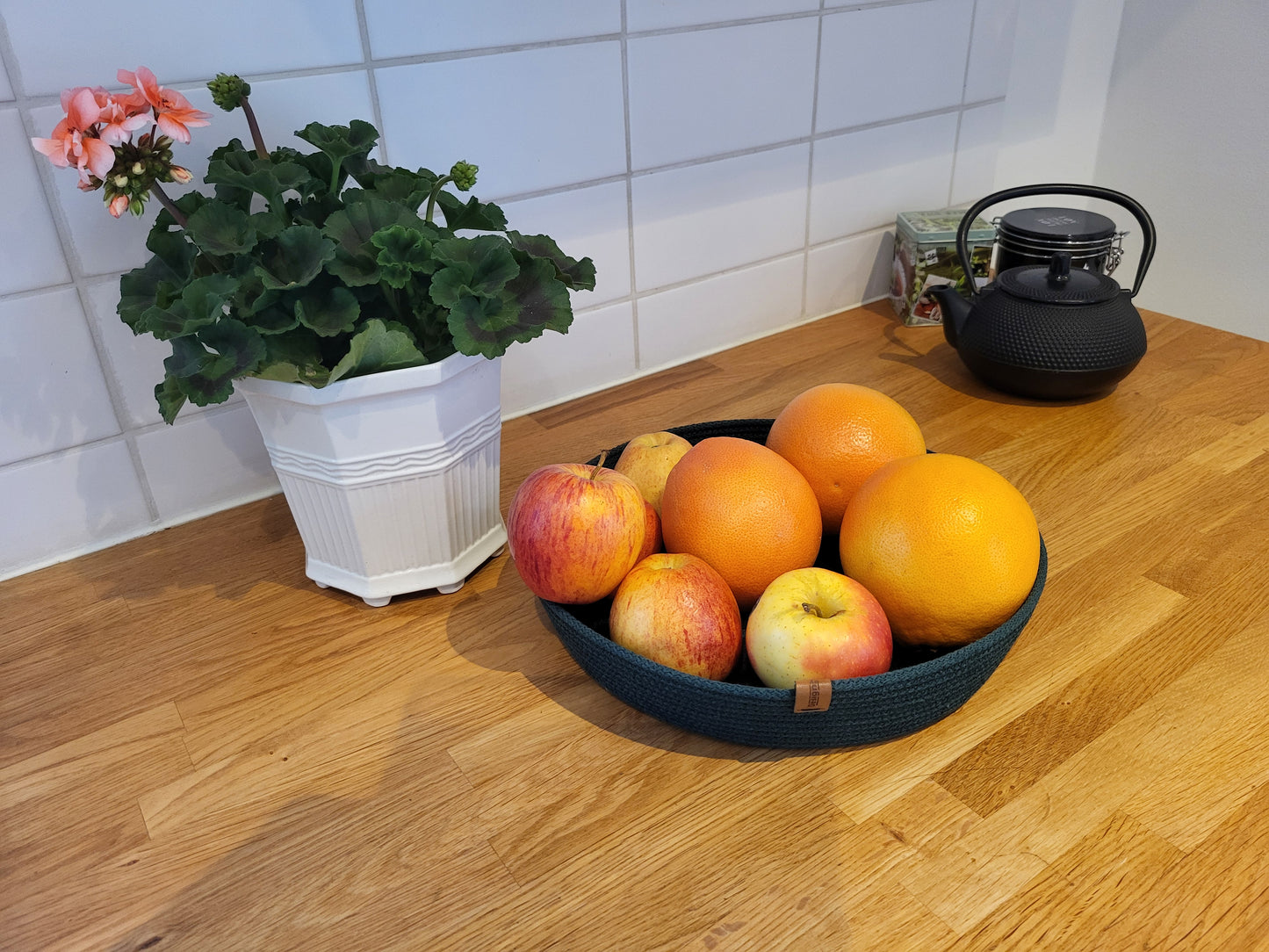 Bricka - Rund Ø24 cm - Mörkblå