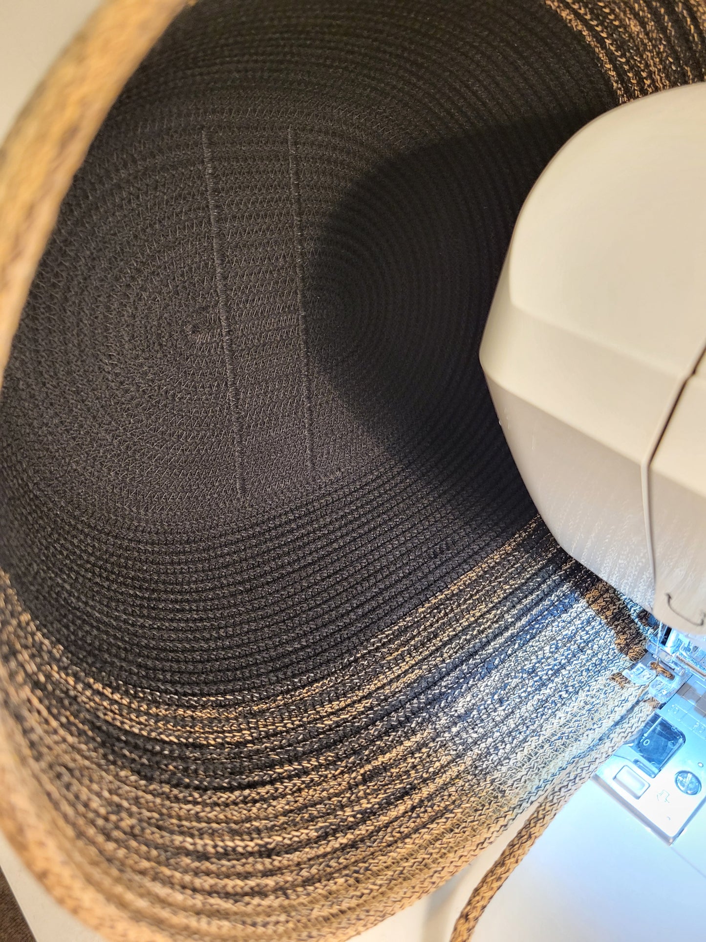 City Bag ombre, svart och karamel