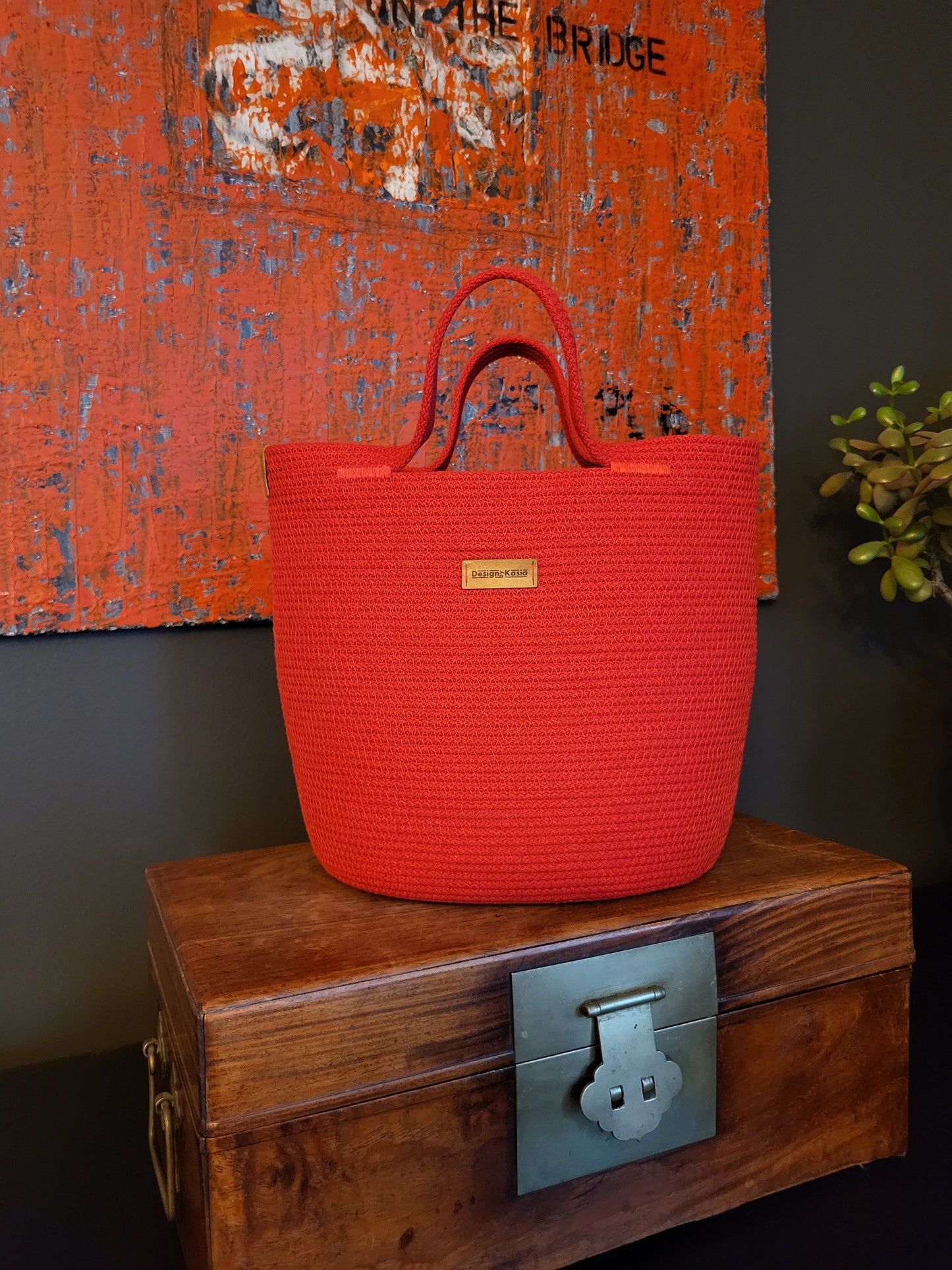 Handbag, Röd