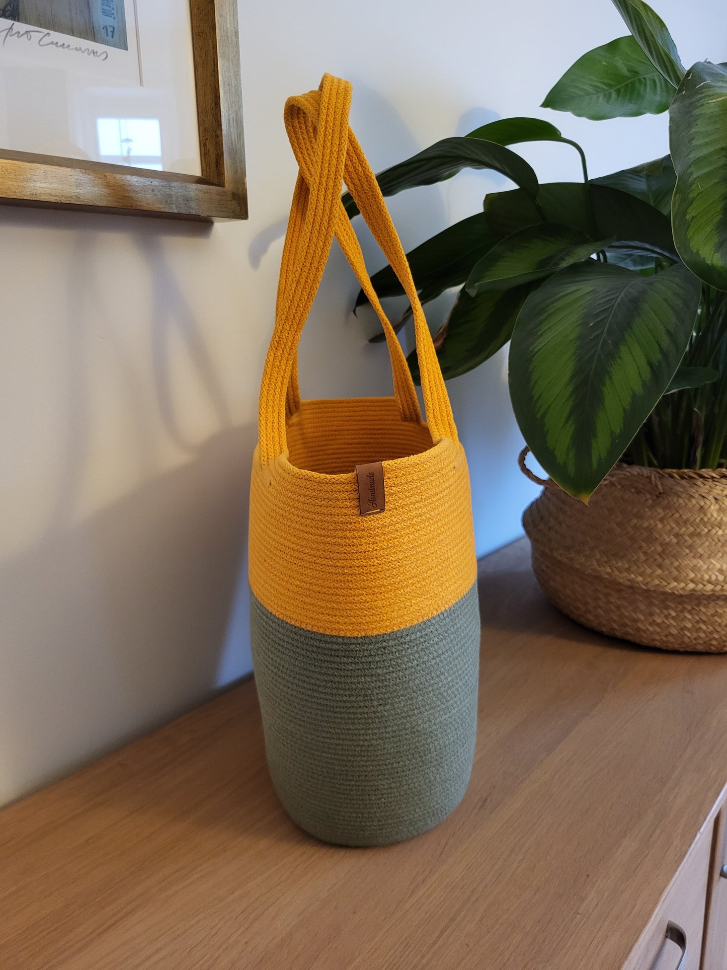 City Bag. Salvia och nektarin.