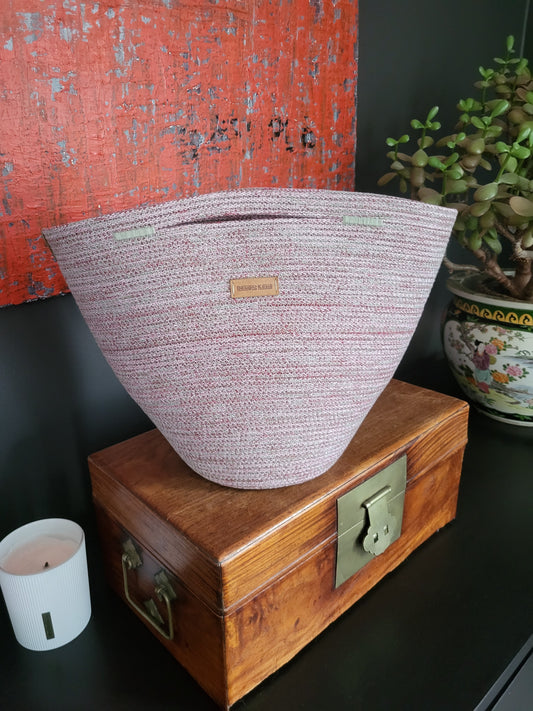 Handbag Orb. Melerad, mocka berry.