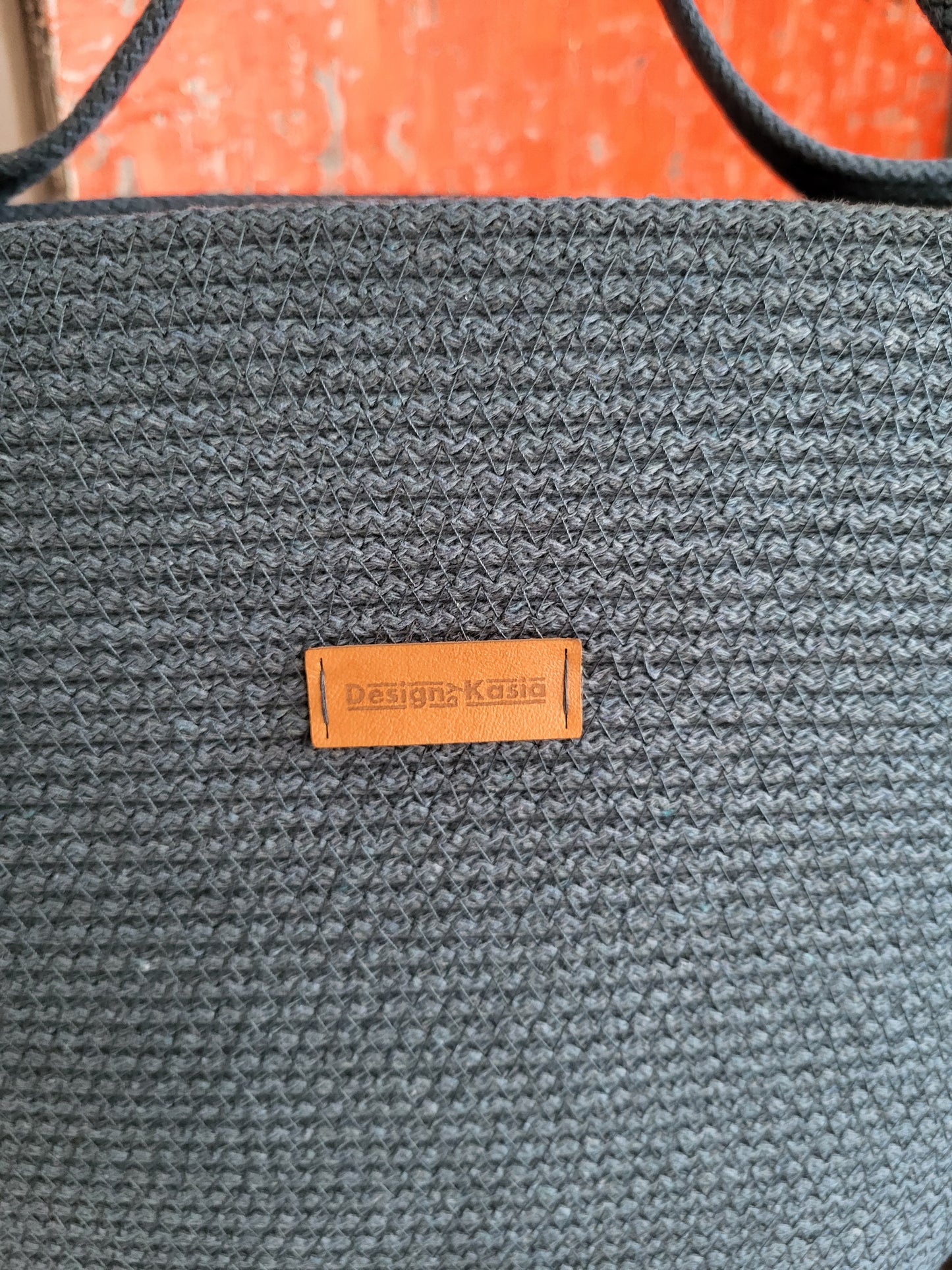 City Bag, oval botten. Petroleum