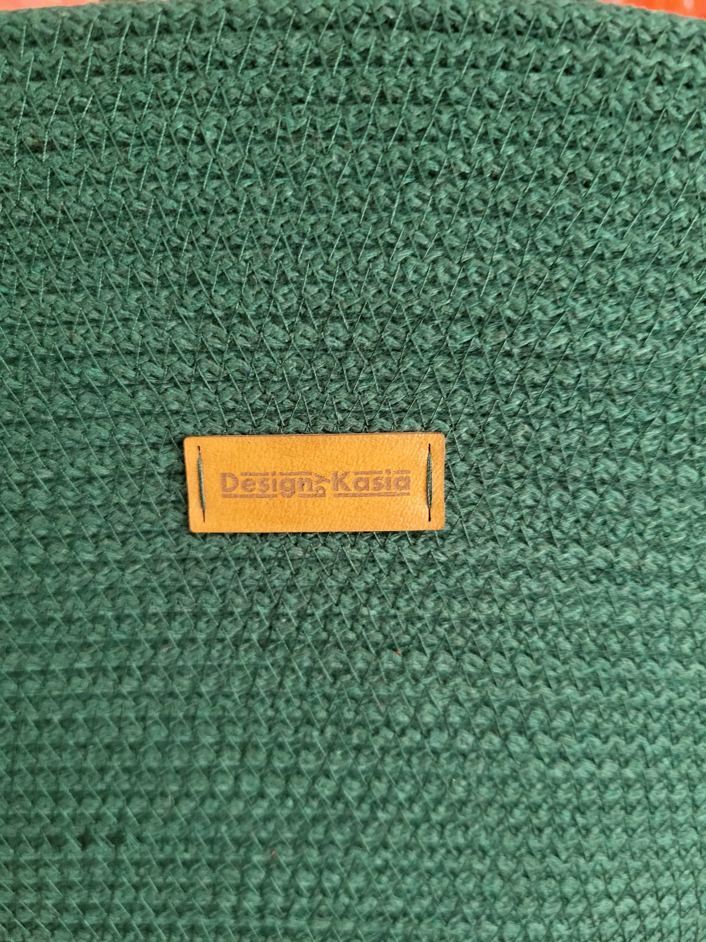 City Bag, rund botten. Buteljgrön