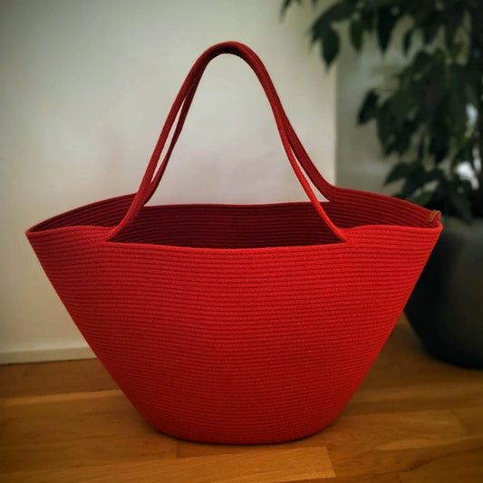 City Bag/Beachbag - Röd