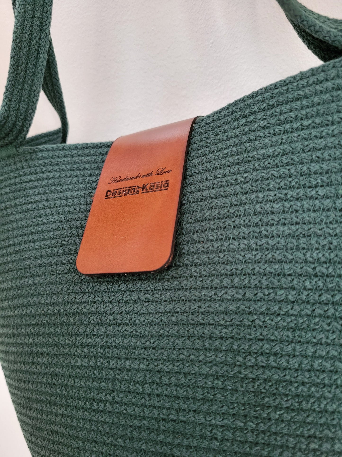 City Bag mini, Buteljgrön.