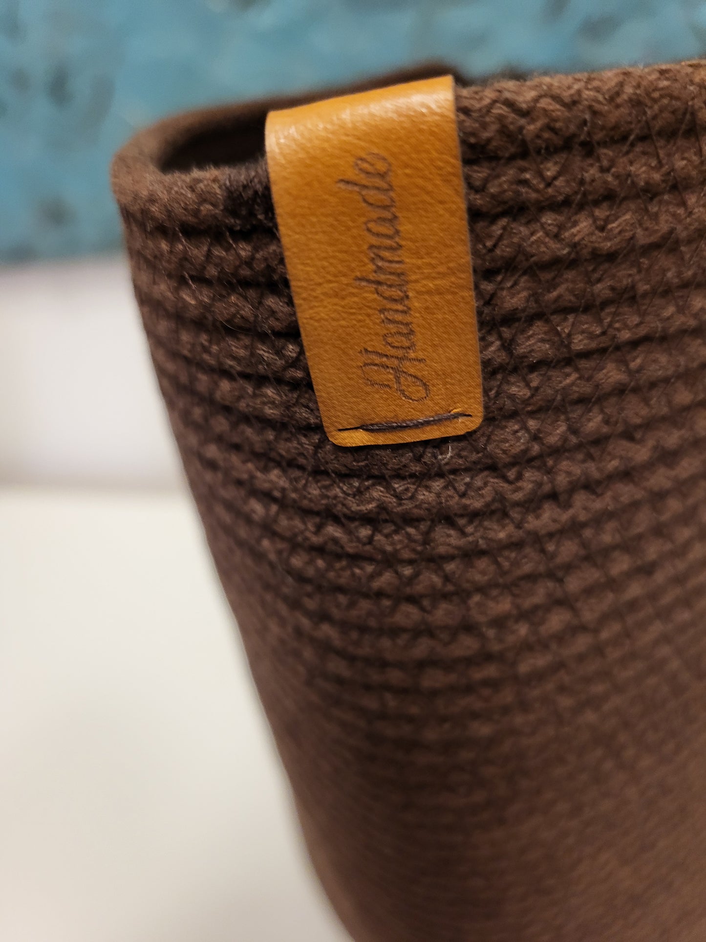 Handbag. Mörk choklad