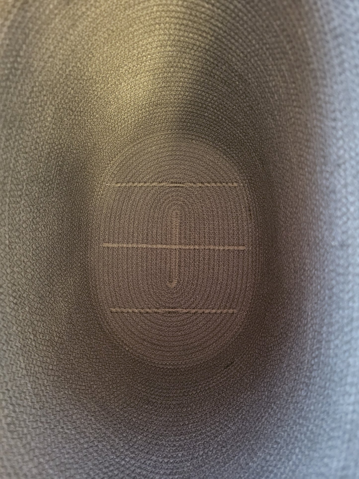 City Bag med läderspänne. Olivgrön.