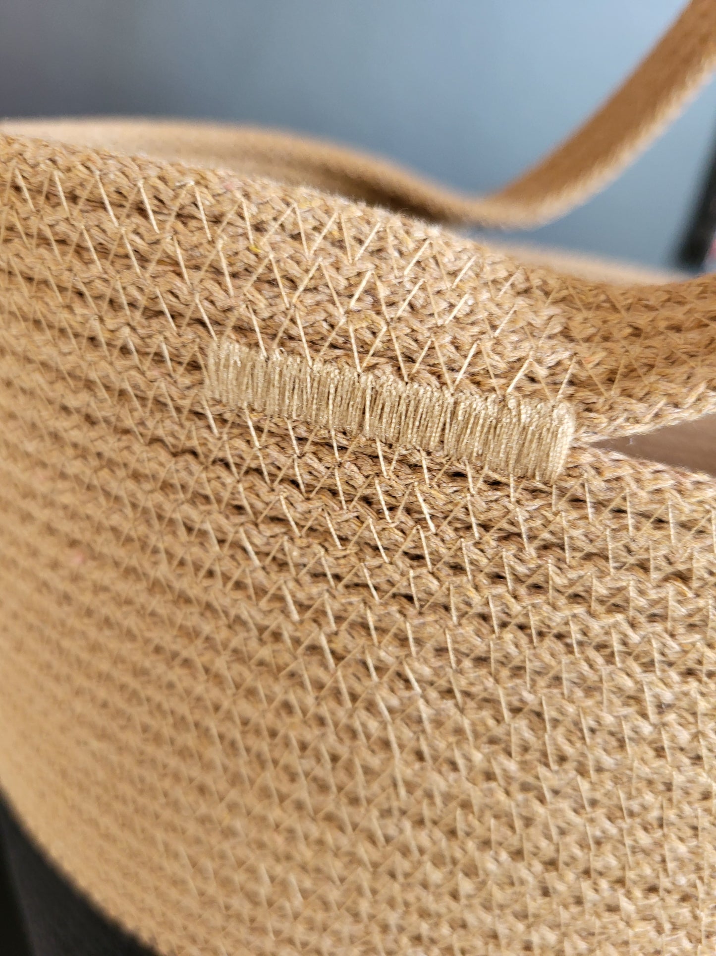 City Bag. Svart och karamell.
