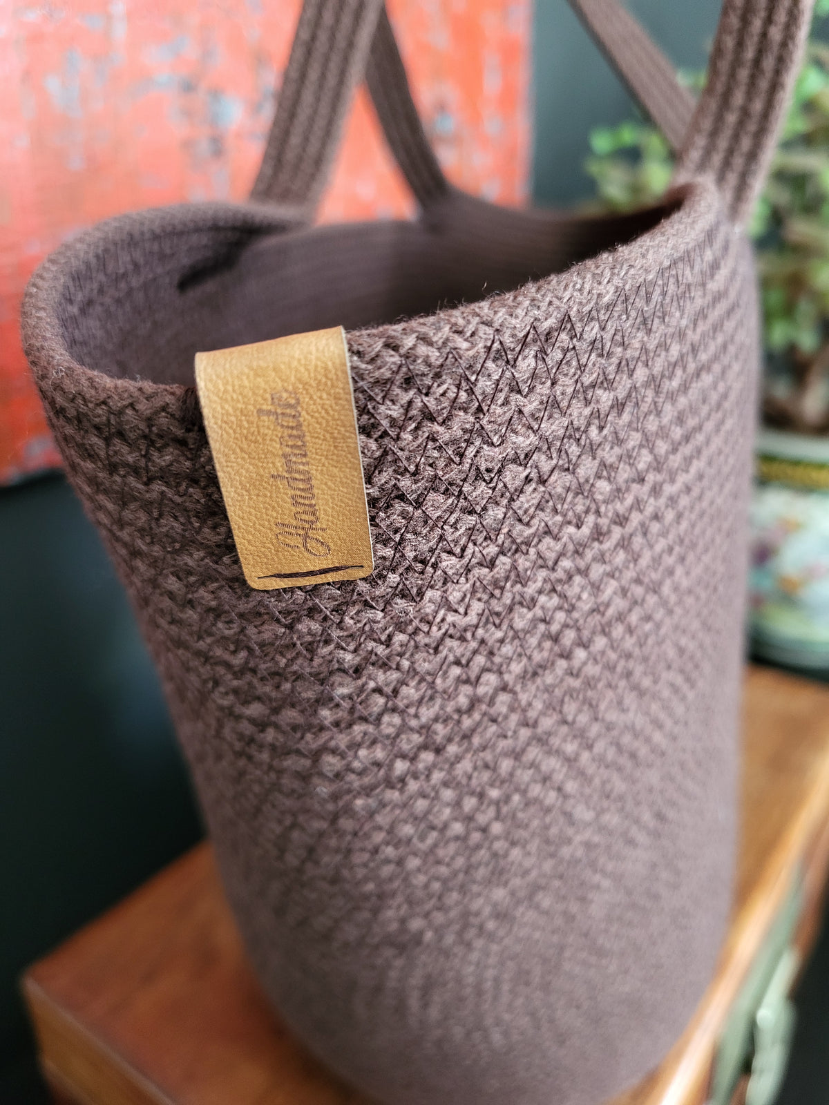 City Bag Horizon. Mörk choklad.