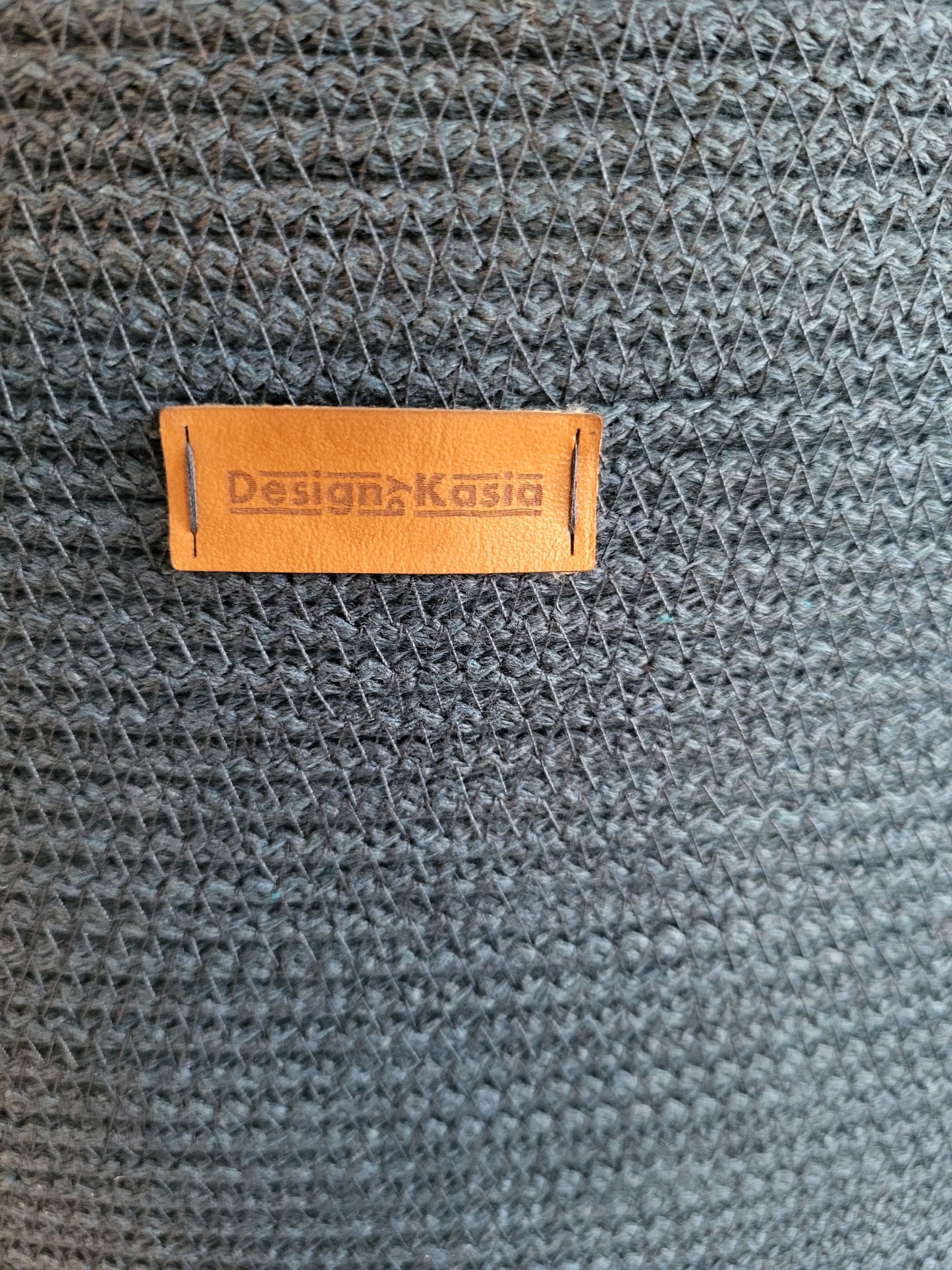 Handbag. Petroleum.
