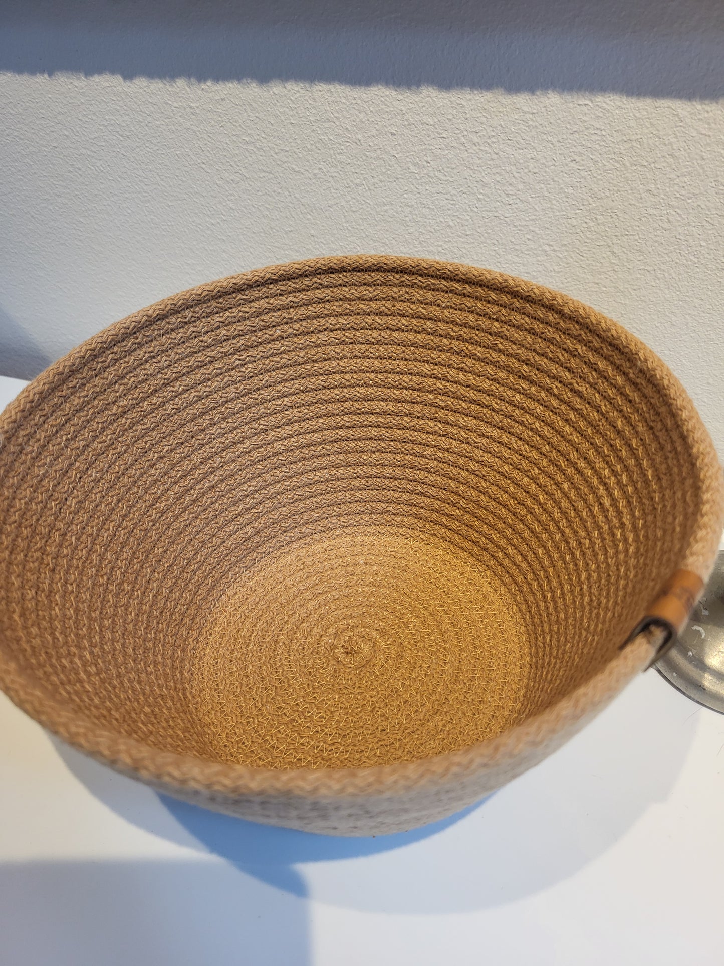 Korg - Rund Ø20 cm - Karamell