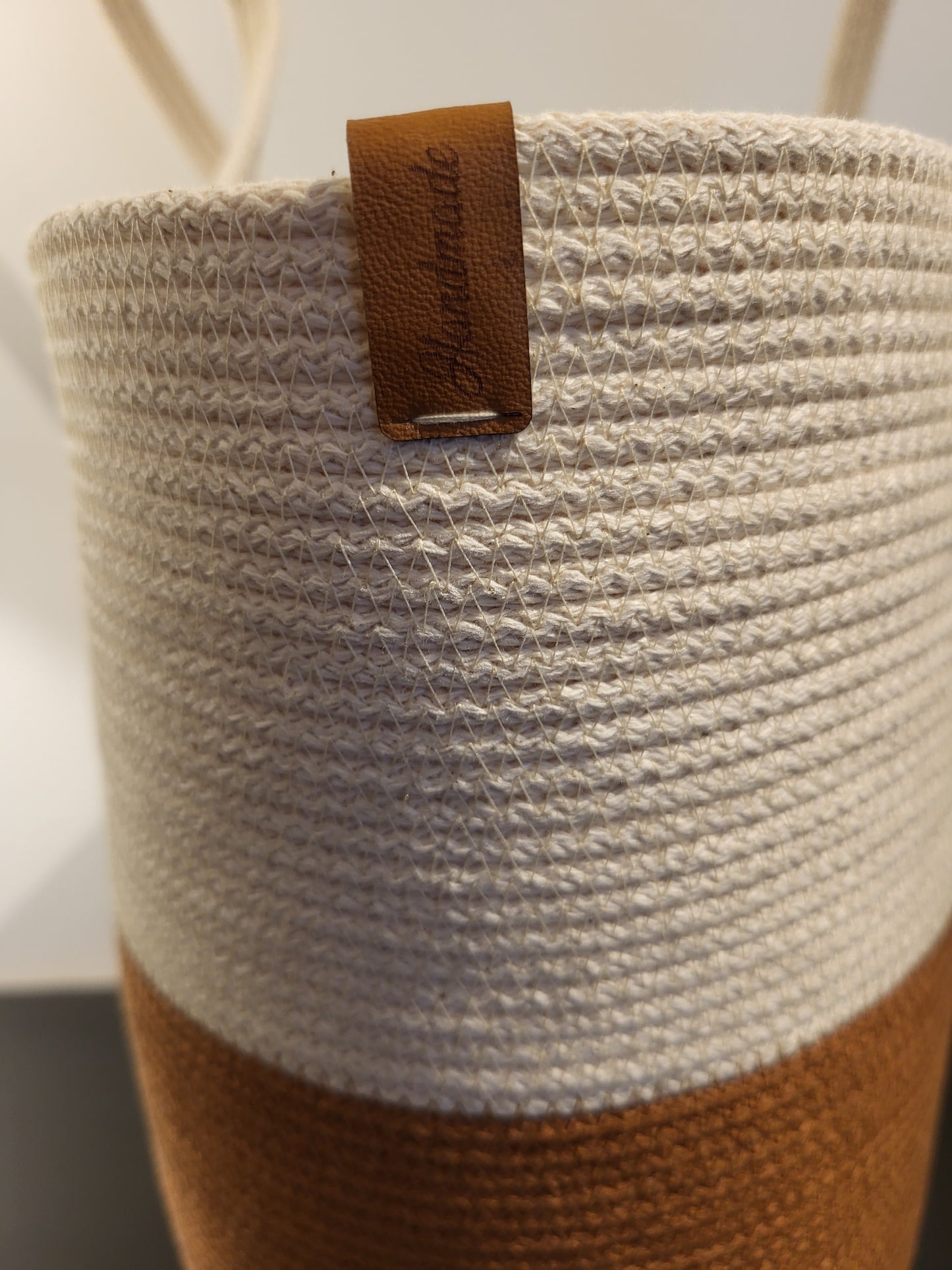 City Bag, Kanel och rå bomull.