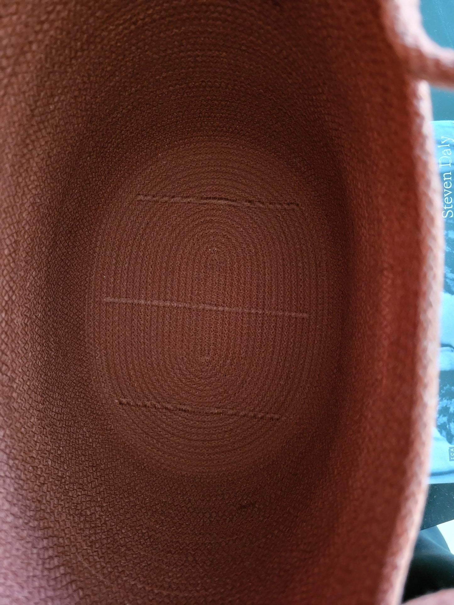 Handbag. Terrakotta.
