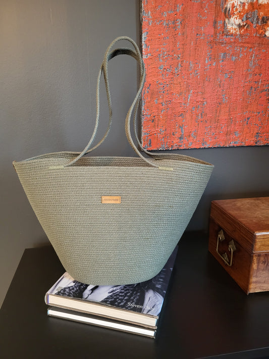 City Bag Horizon. Olivgrön