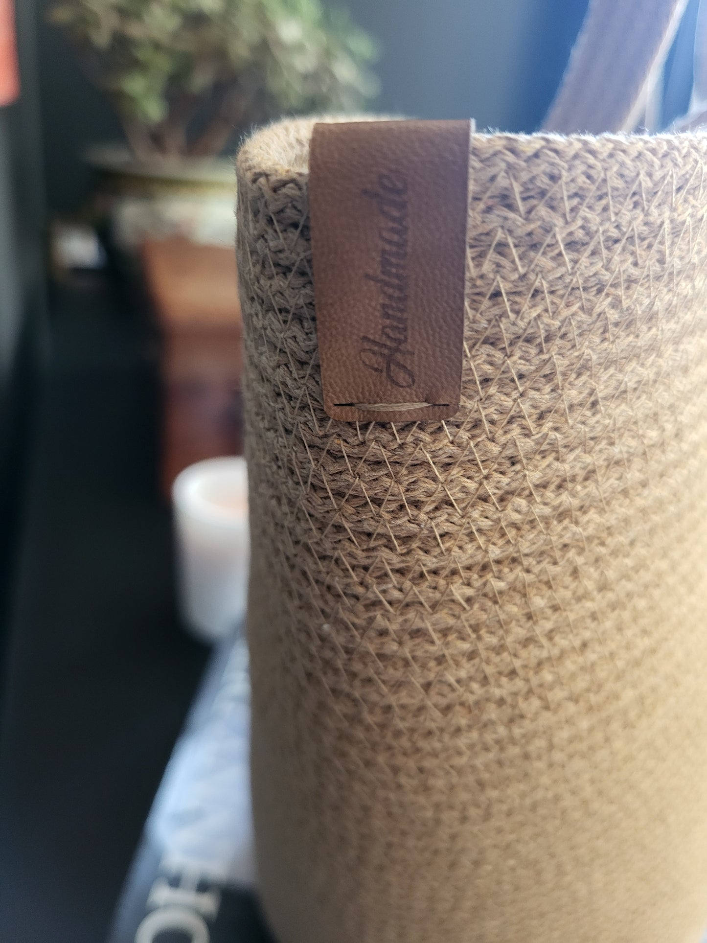 City Bag med läderspänne. Karamell.
