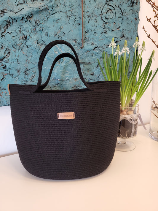 Handbag, Svart.