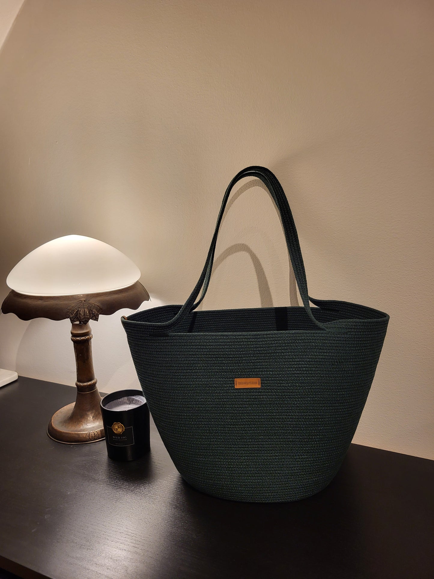 City Bag, Buteljgrön.