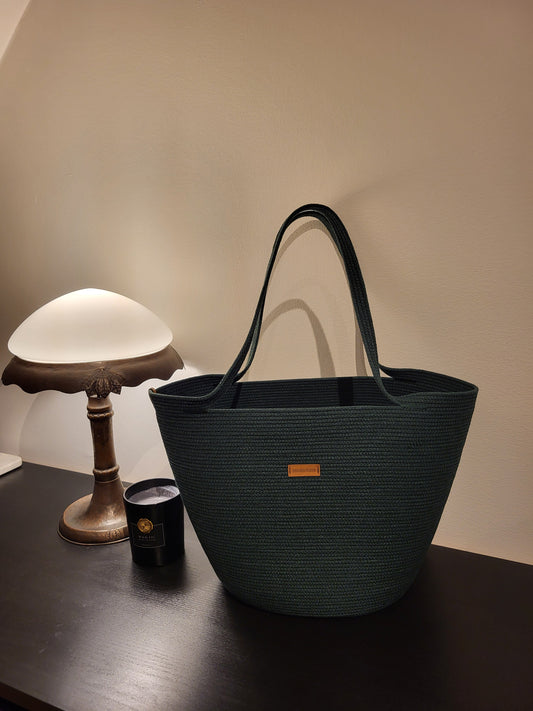 City Bag, Buteljgrön.