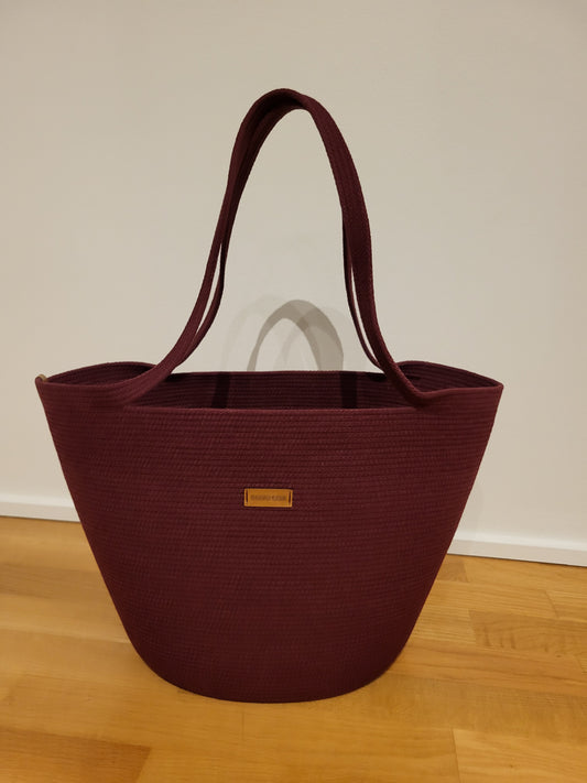 City Bag, Burgundy