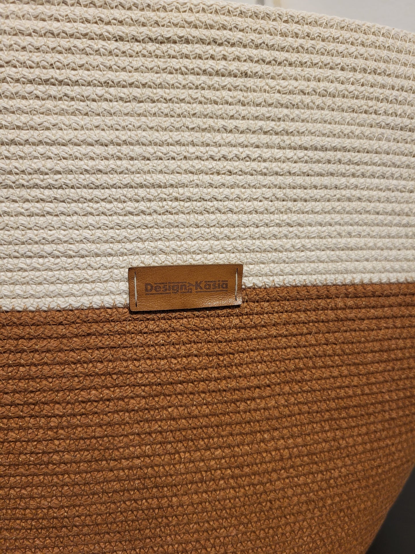 City Bag, Kanel och rå bomull.