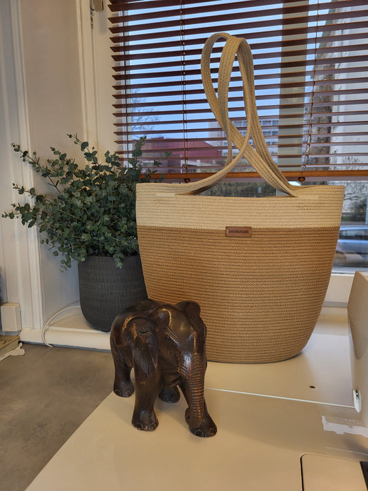 City Bag. Karamell och sockerkaka