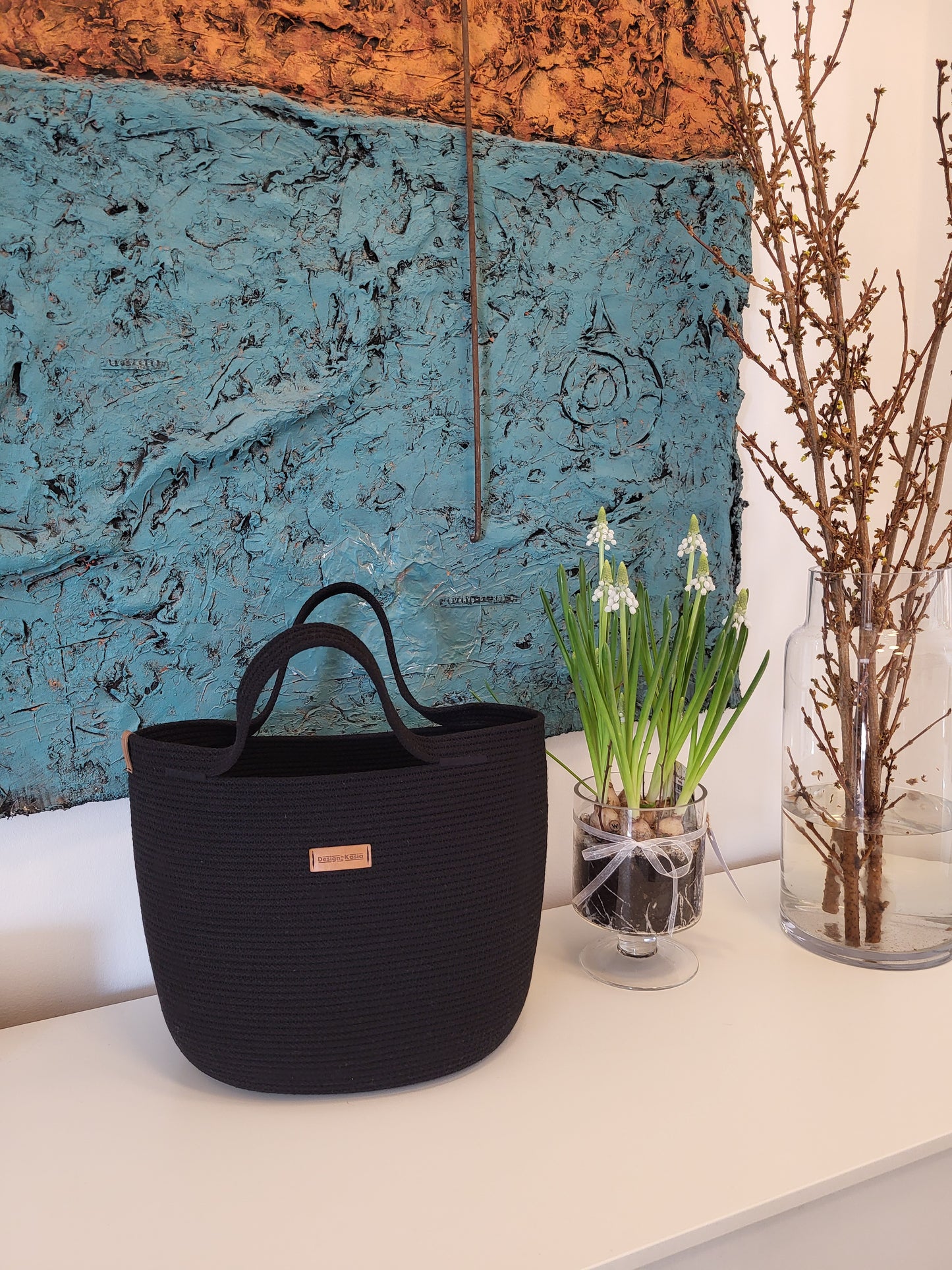 Handbag, Svart.