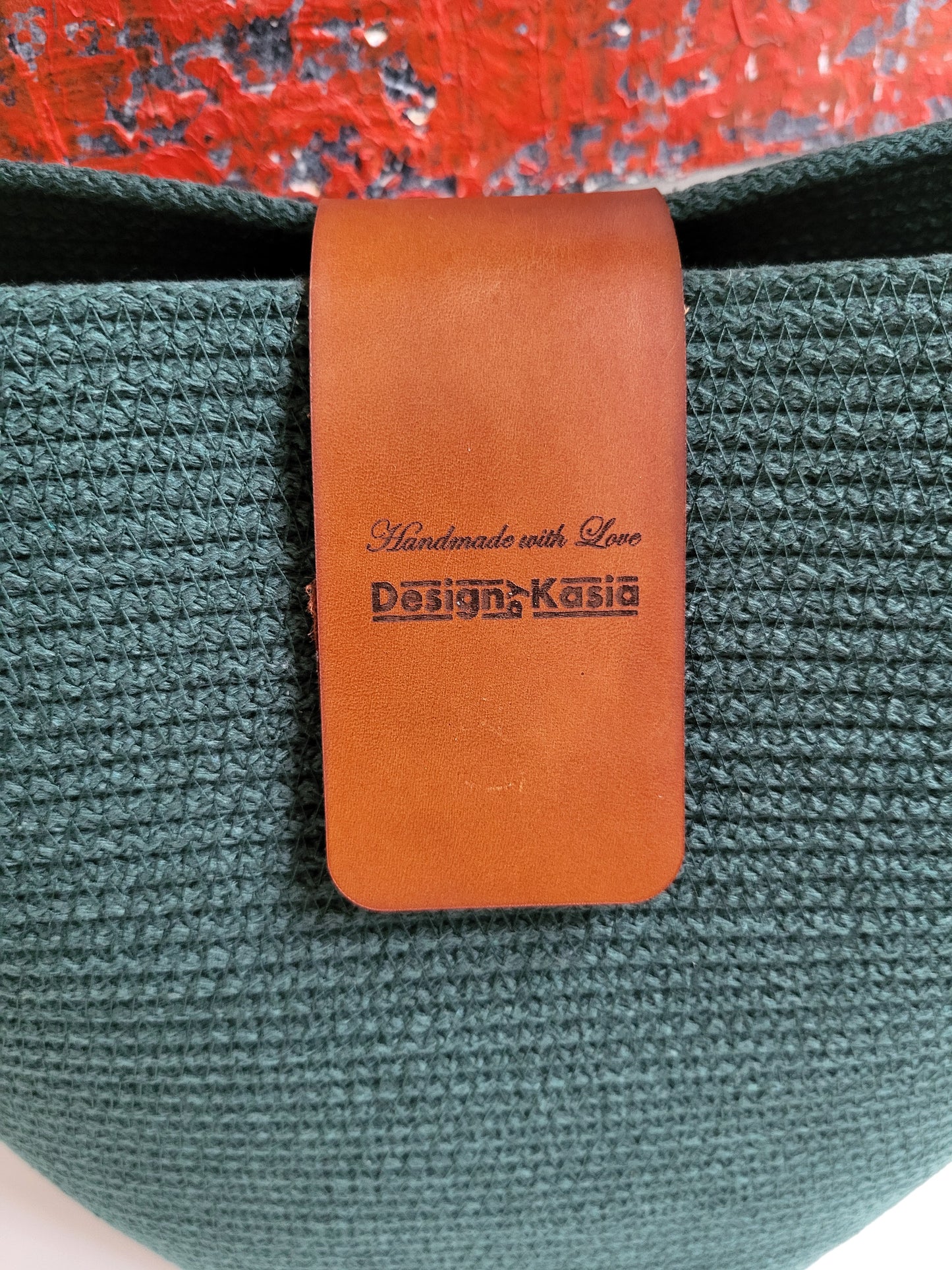 City Bag mini, Buteljgrön.