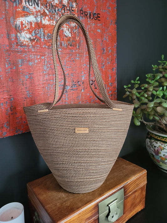 City Bag Orb. Melerad, nougat.