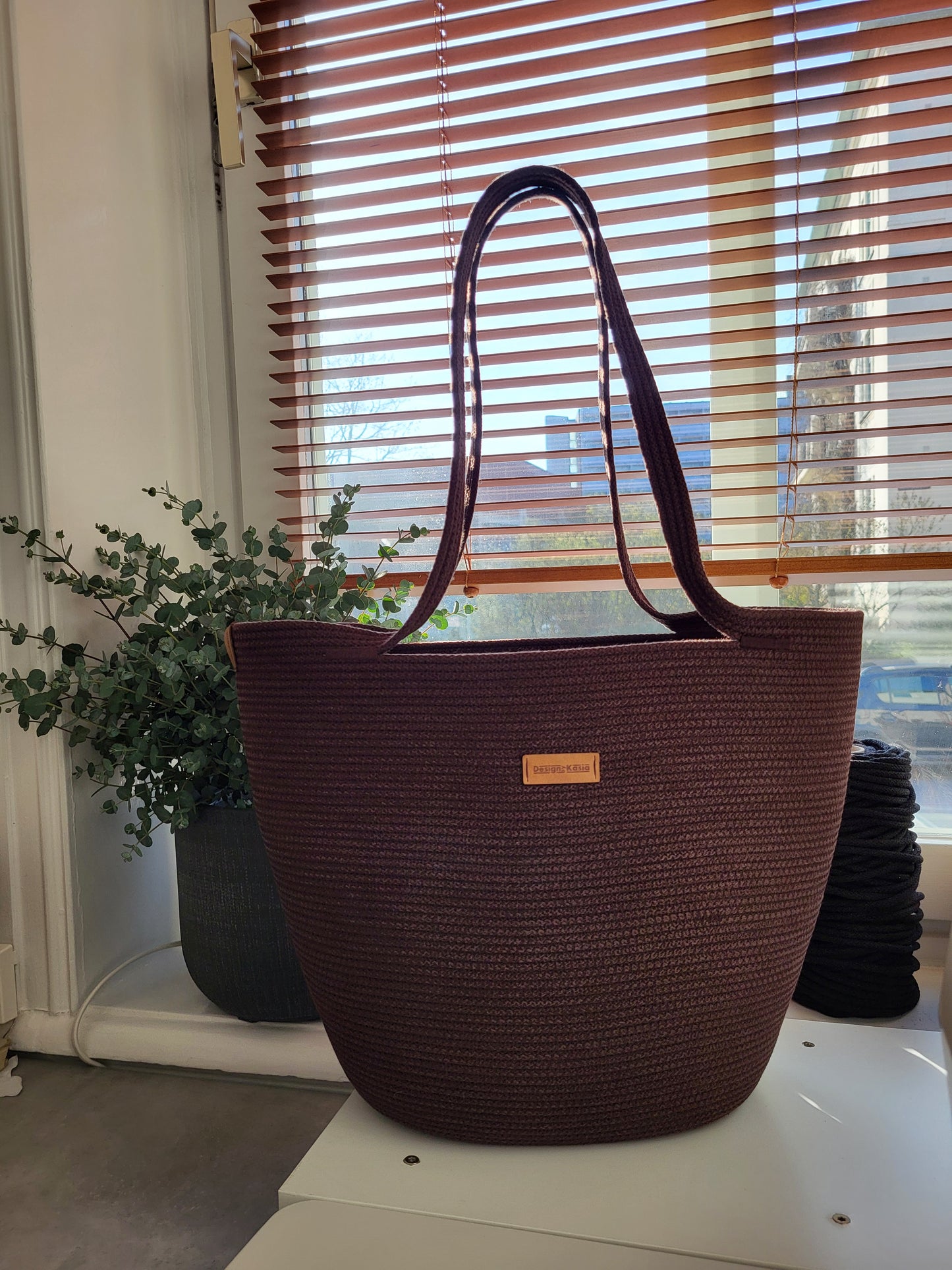 City Bag. Mörk choklad.