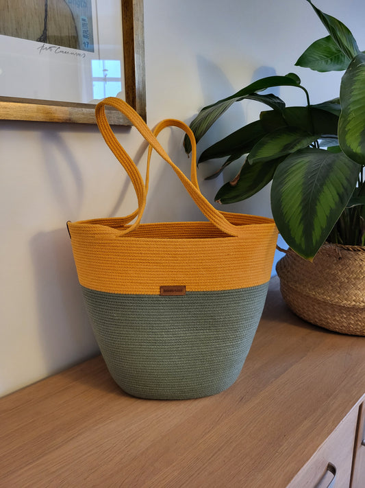 City Bag. Salvia och nektarin.