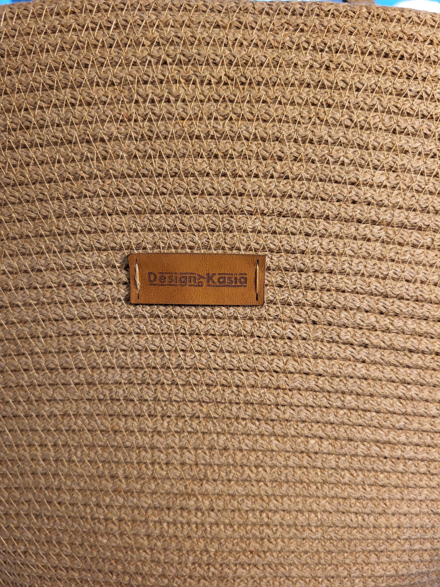 City Bag, rund botten. Karamell
