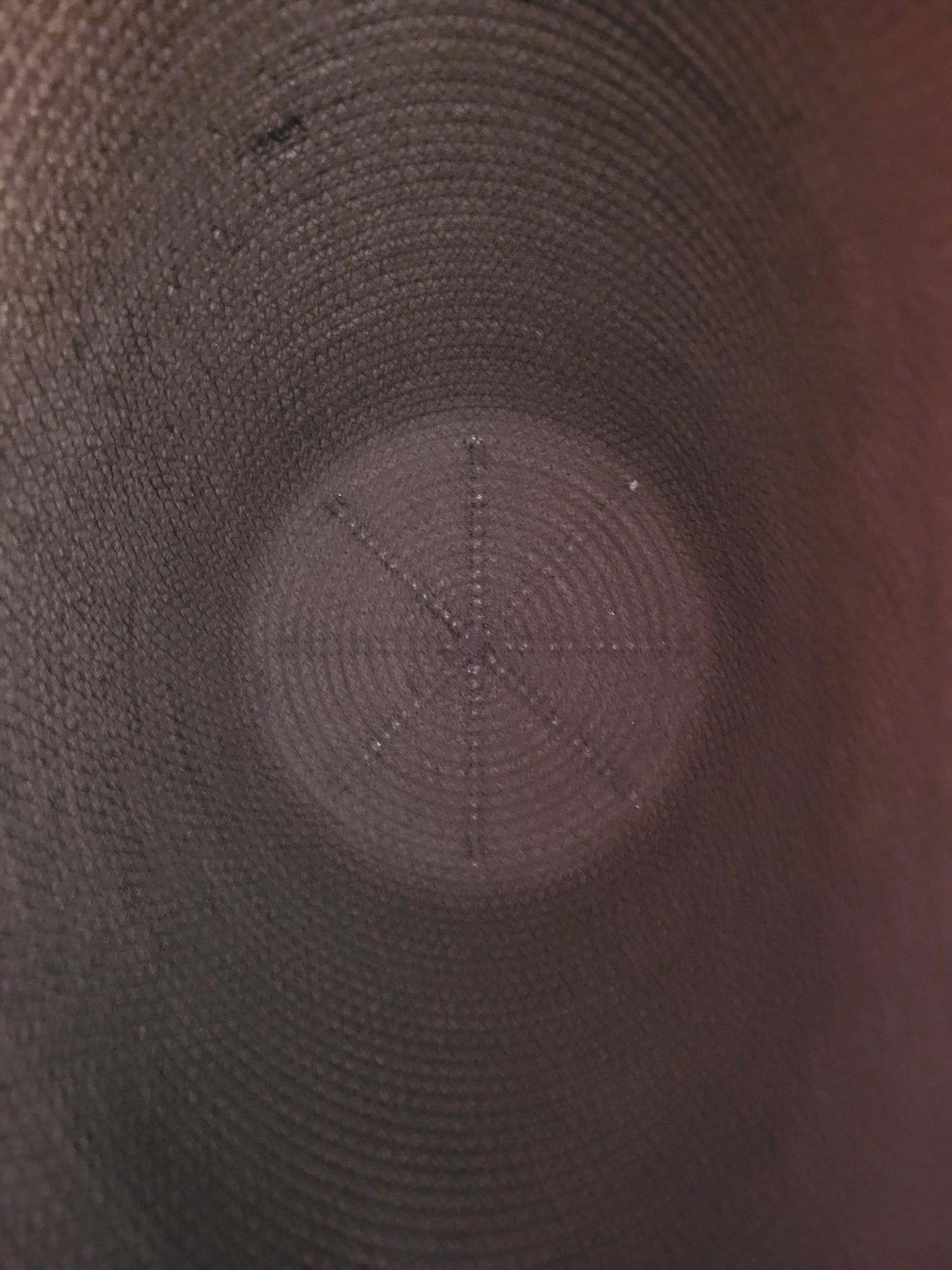 City Bag, oval botten. Mörk choklad