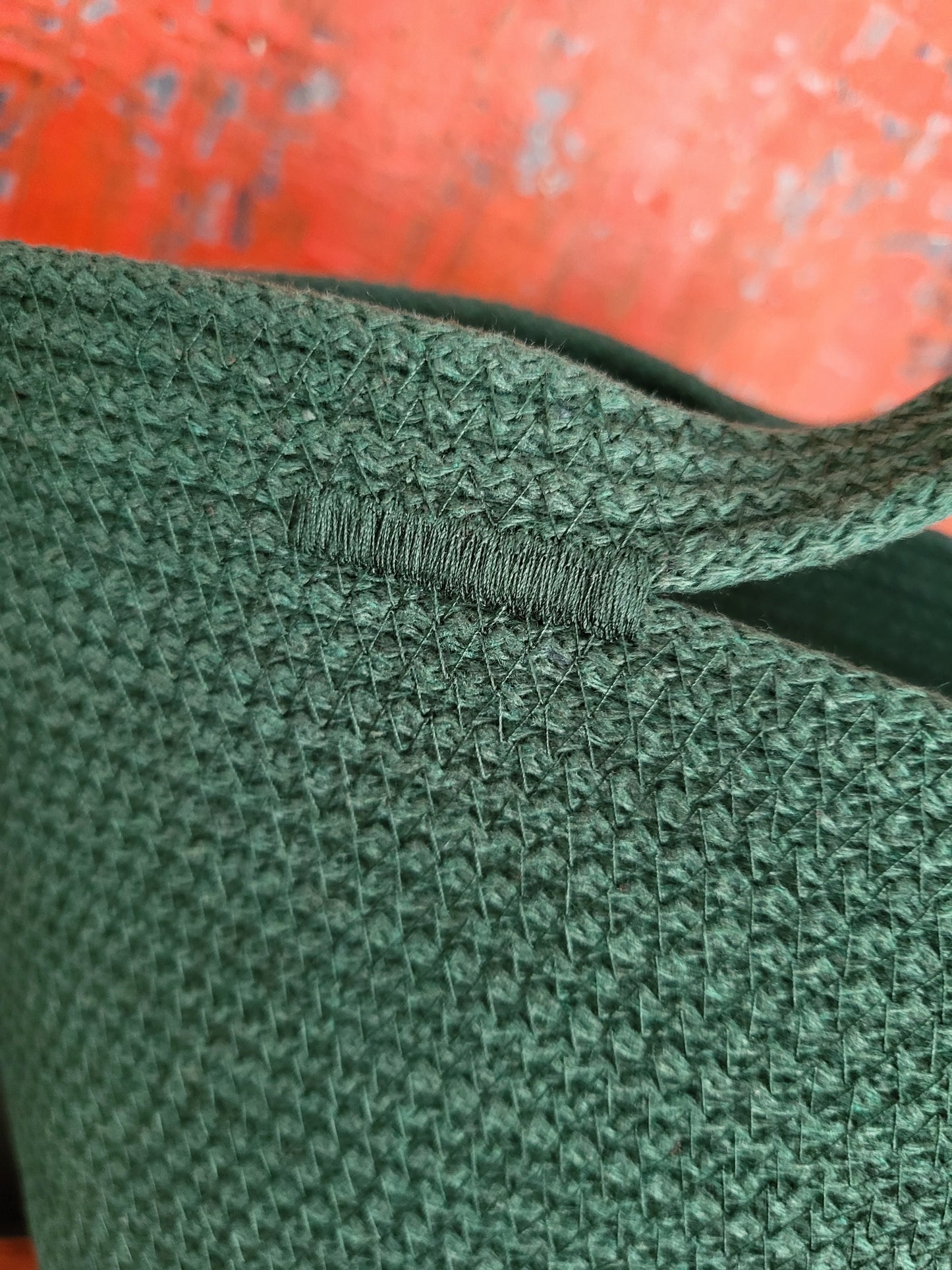 City Bag, rund botten. Buteljgrön