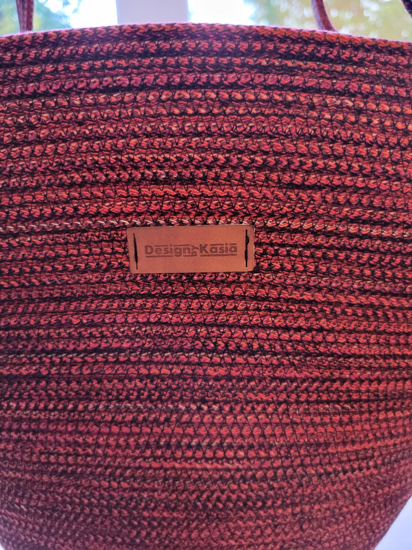 City Bag, rund botten. Färgblandning.