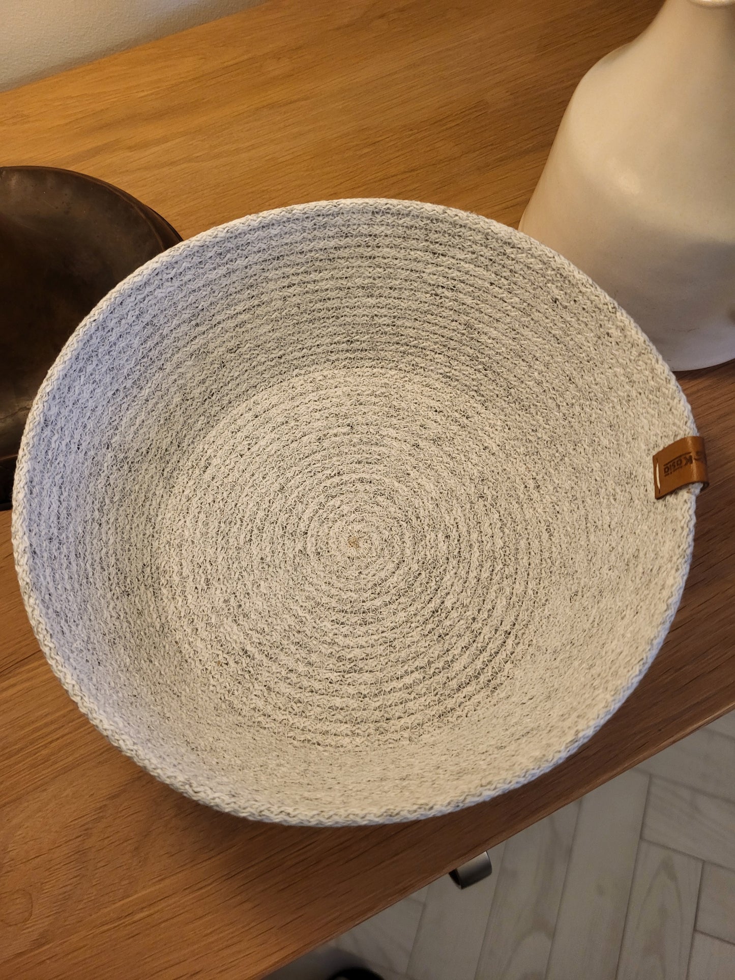 Korg - Rund Ø21 cm - Salt & peppar