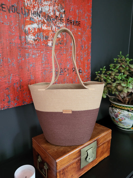 City Bag Metro. Brownie och karamell.