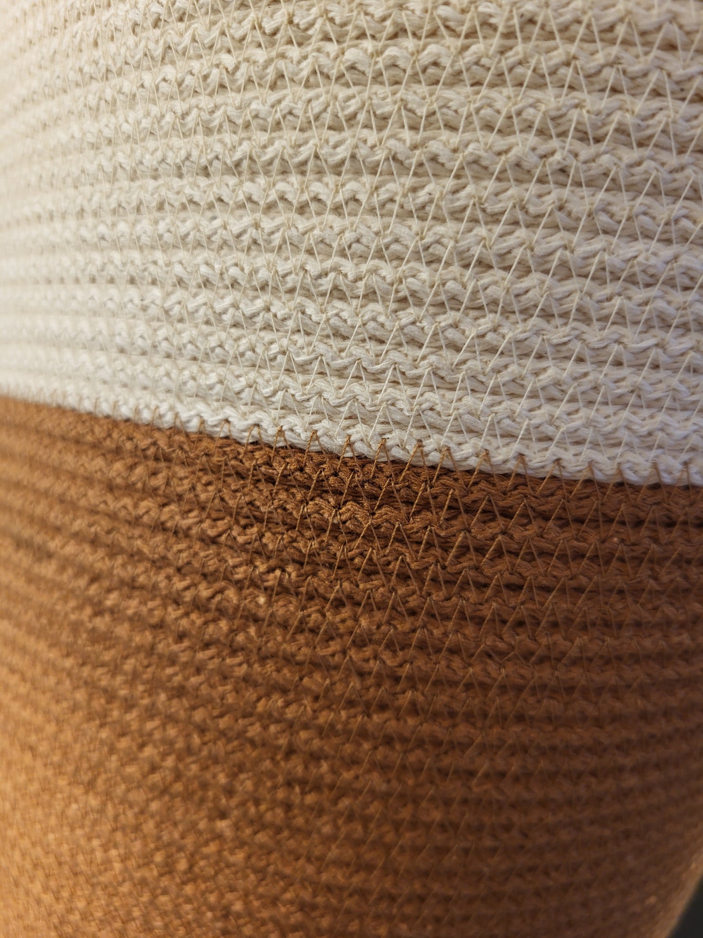 City Bag, Kanel och rå bomull.